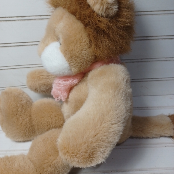 Vintage Lion Plush Stuffed Animal Short Main Safari Zoo 1993. Condition is pre-o - Picture 6 of 9